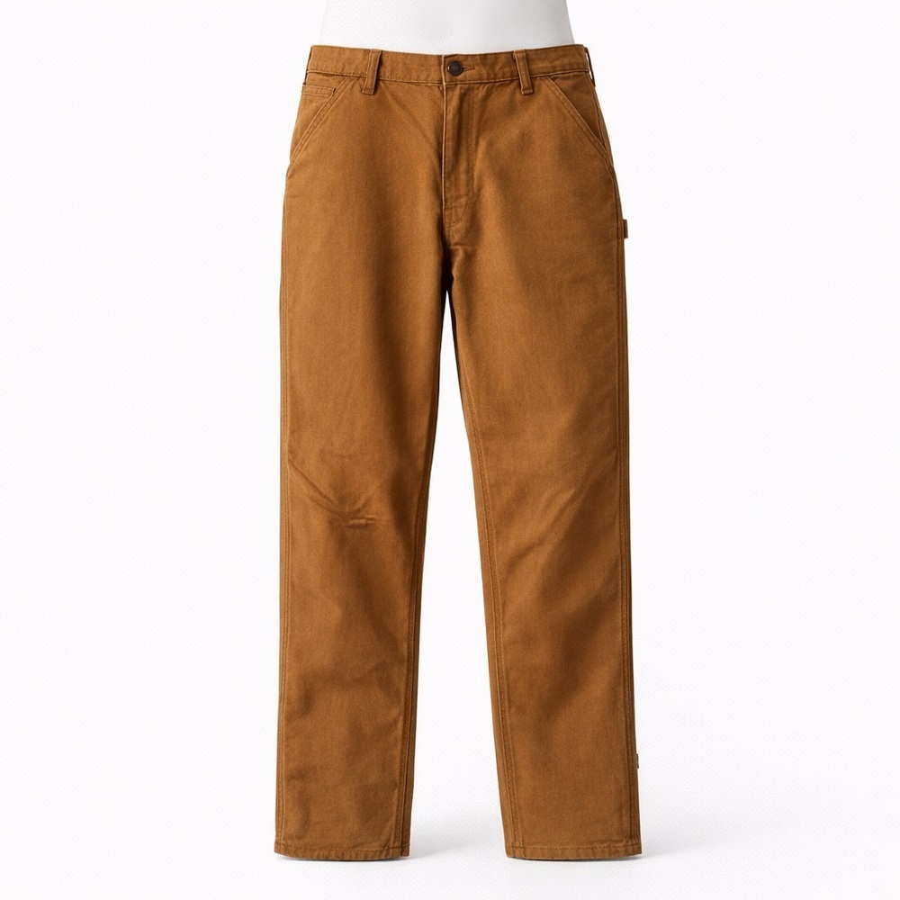Size 40 Carhartt Men’s Carpenter Work Pants Duck Canvas Utility Brown Workwear